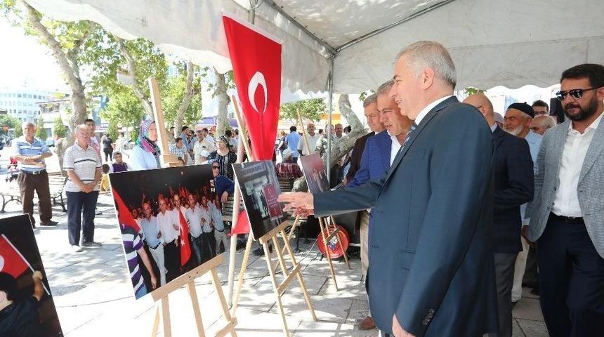 Denizli&rsquo;de 15 Temmuz Destanı Fotoğraflarla Anlatıldı