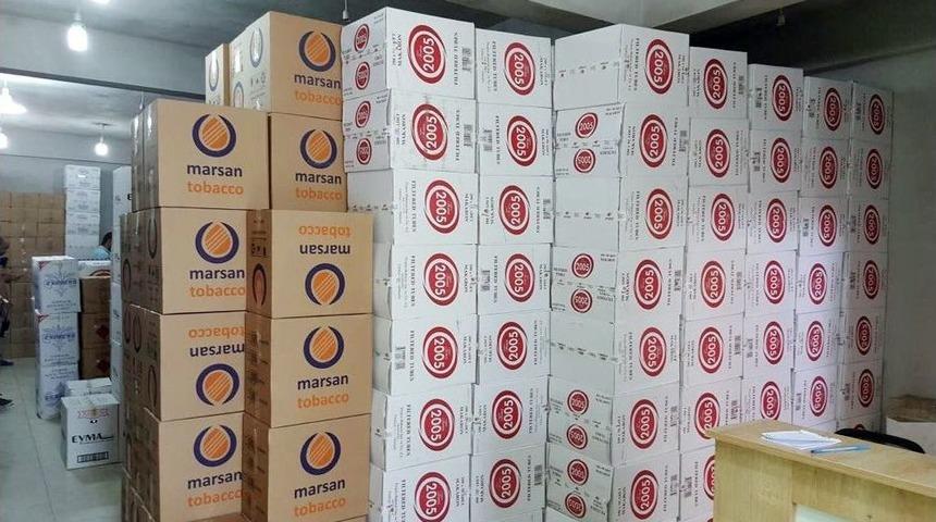 Yalova&rsquo;da 8 Bin 46 Paket Ka&ccedil;ak Sigara Ele Ge&ccedil;irildi