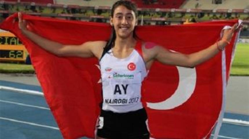 D&uuml;nya Şampiyonu Atlet Mizgin Ay: "madalyamı, T&uuml;m Şehit, Gazilerimiz Ve G&uuml;zel &Uuml;lkemize Armağan Ediyorum"