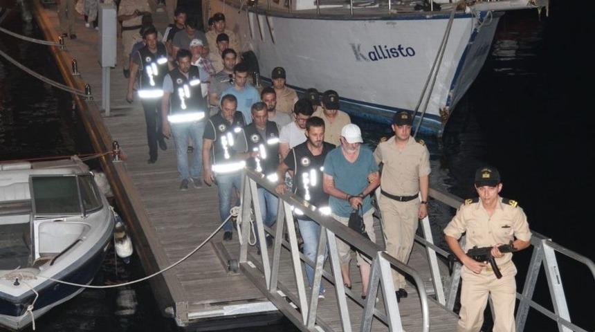 Fet&ouml;&rsquo;den Aranan 9 Zanlı Rodos Adası&rsquo;na Ka&ccedil;maya &Ccedil;alışırken Yakalandı