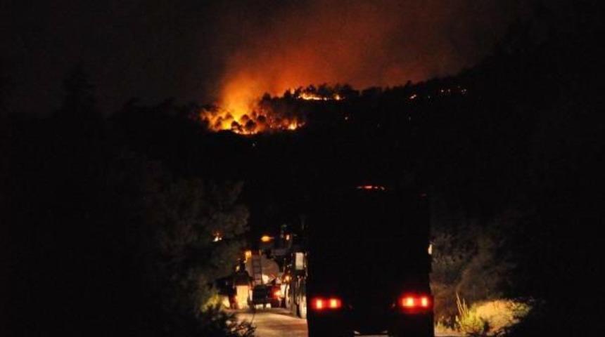 İzmir'de Orman Yangın