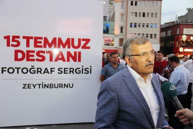 Zeytinburnu’nda ‘15 Temmuz Destanı’ Sergisi Açıldı