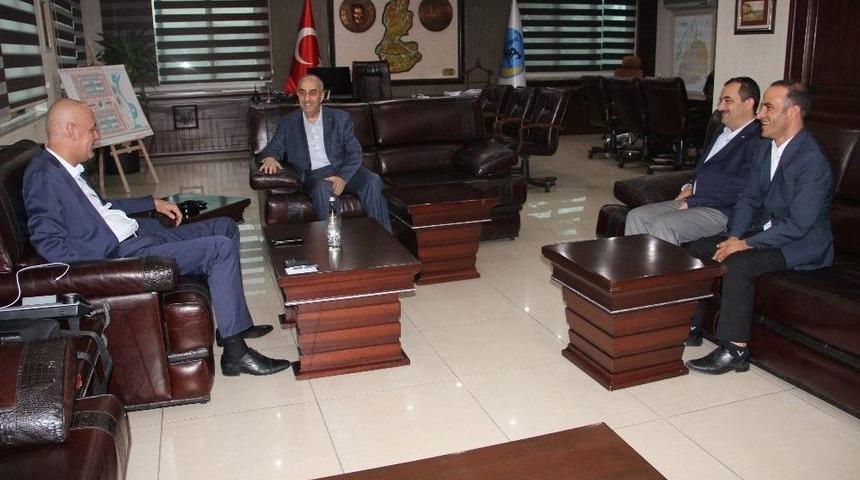 İha Genel M&uuml;d&uuml;r&uuml; Arvas, Batman Belediyesini Ziyaret Etti