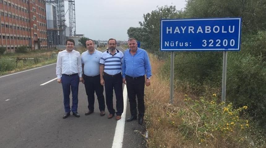 Tekirdağ-hayrabolu B&ouml;l&uuml;nm&uuml;ş Yol &Ccedil;alışması Başlıyor