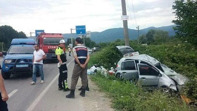 Tatile 4 Kilometre Kala Kaza: 1 Ölü, 3 Yaralı