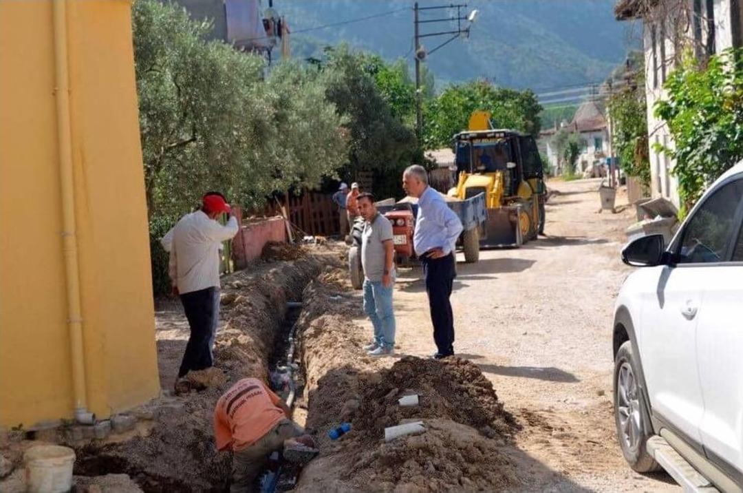 Bayırk&ouml;y&rsquo;de Alt Yapı &Ccedil;alışmaları Devam Ediyor