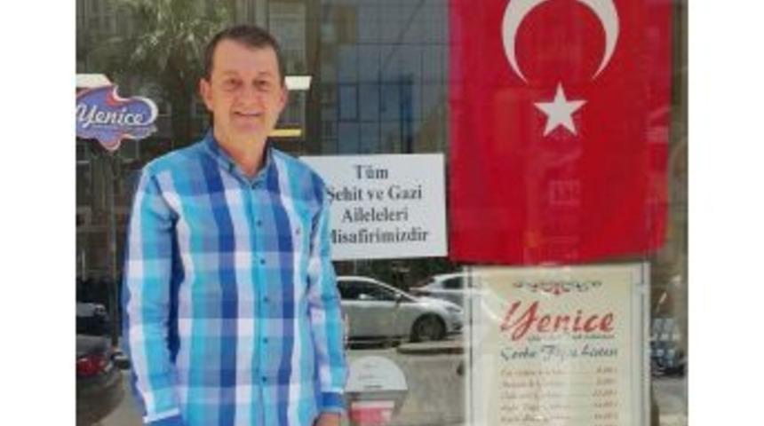 80 Bin Lokantada 15 Temmuz İ&ccedil;in &Uuml;cretsiz Yemek