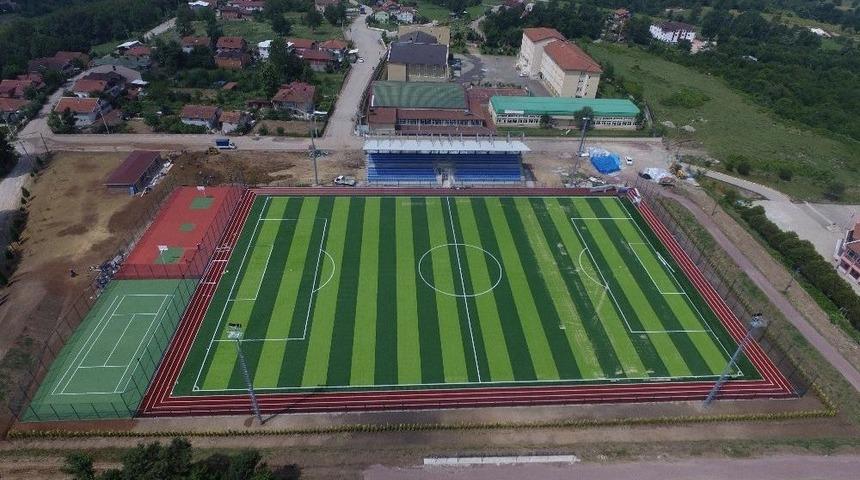 Şehid Abdullah Tayyip Ol&ccedil;ok Stadı Hizmete A&ccedil;ılıyor