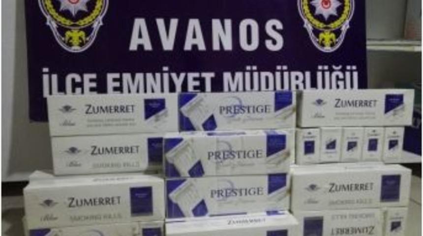 400 Paket Ka&ccedil;ak Sigara Ele Ge&ccedil;irildi