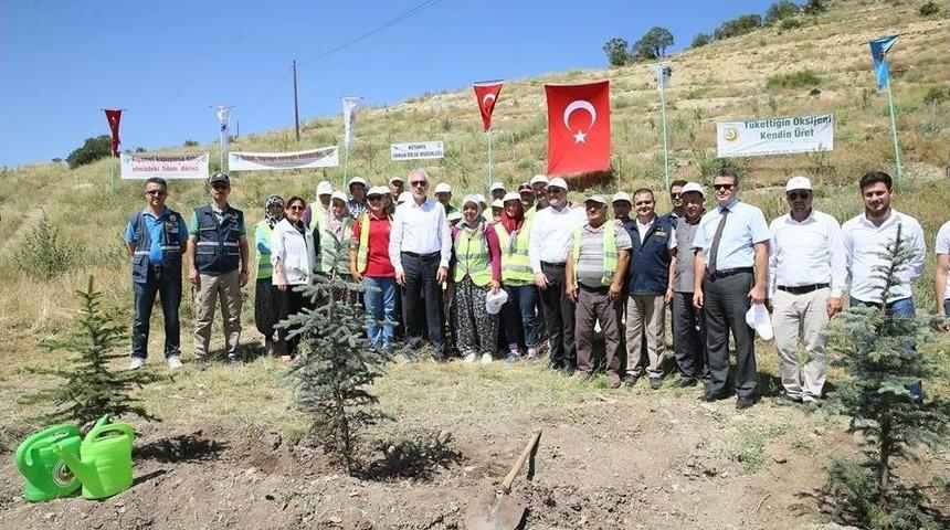 K&uuml;tahya&rsquo;da 15 Temmuz Şehitleri İ&ccedil;in Hatıra Ormanı Oluşturuldu