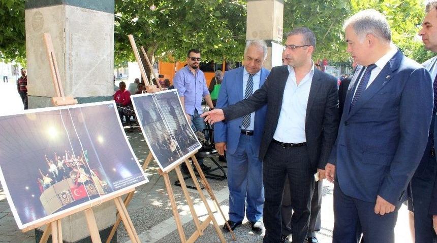 Başkan Delican İha&rsquo;nın Sergisini Gezdi