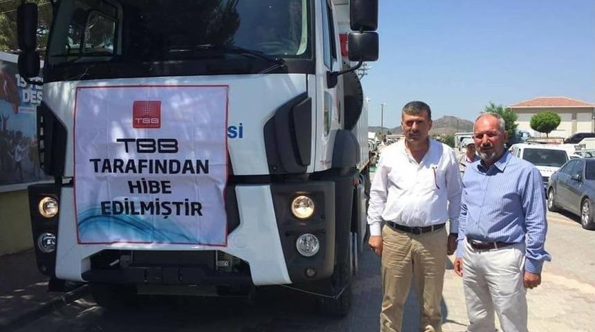 Kepsut Belediyesinin Ara&ccedil; Filosuna Yeni Kamyon