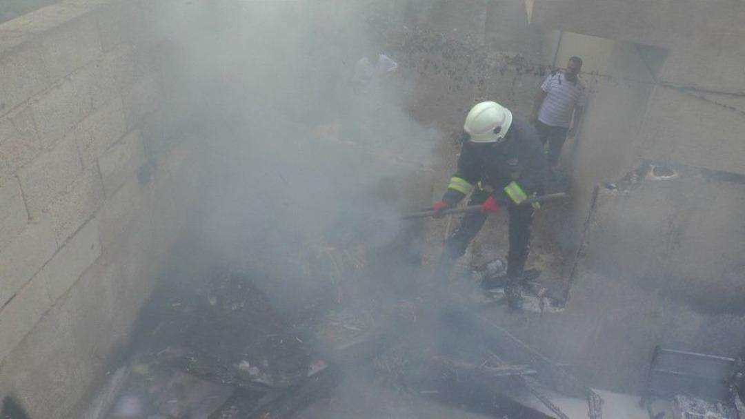 Sigara İzmaritinin Neden Olduğu Yangın Apartmana Sı&ccedil;radı