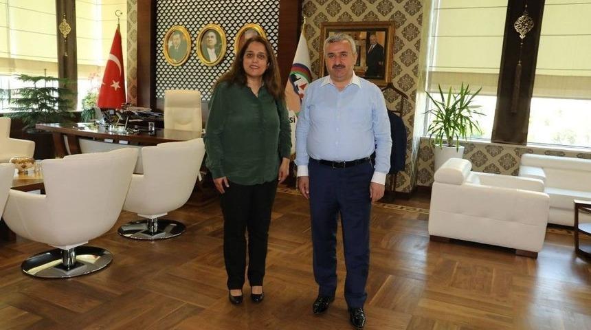 Başhekimden Başkan Baran&rsquo;a Ziyaret