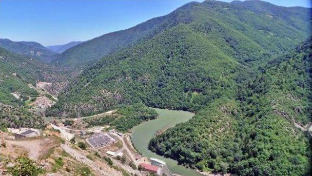 İnşaatı Devam Eden Karadeniz- Akdeniz Yolunda Büyüleyici Manzara