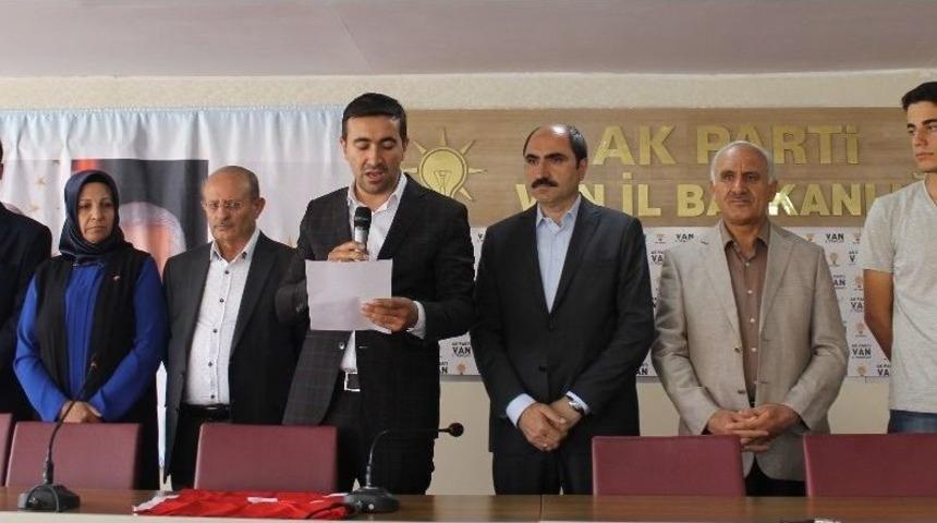 Van&rsquo;dan Cumhurbaşkanı Erdoğan&rsquo;a T&uuml;rk Bayrağı