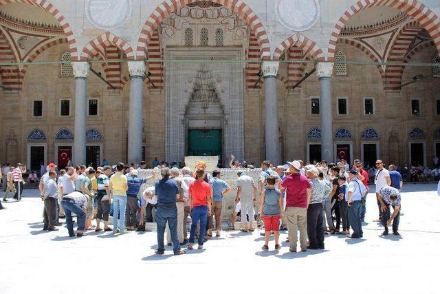 Selimiye Camii’nde Kırkpınar Kapsamında Mevlit Okutuldu