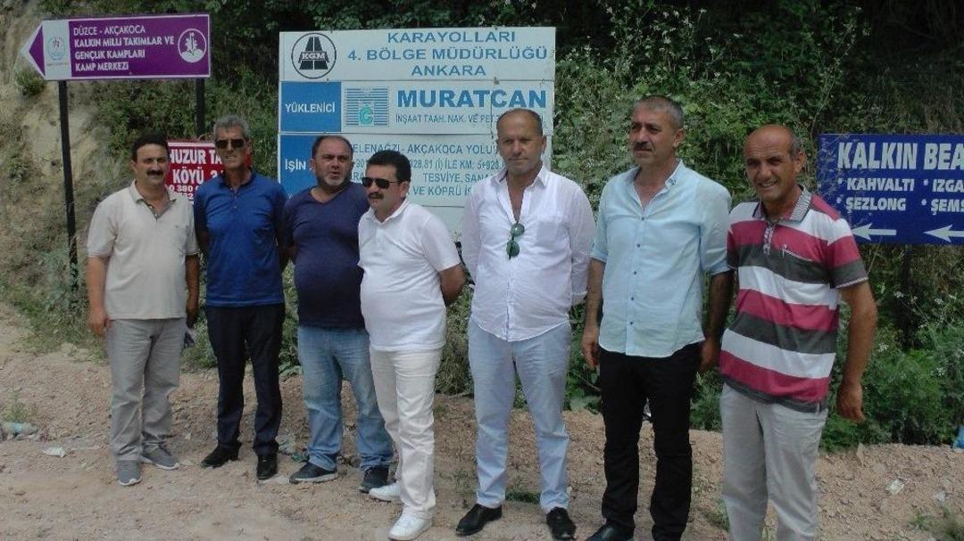 Ak&ccedil;akoca-melenağzı Sahil Yolu K&ouml;y Muhtarlarını Kızdırdı