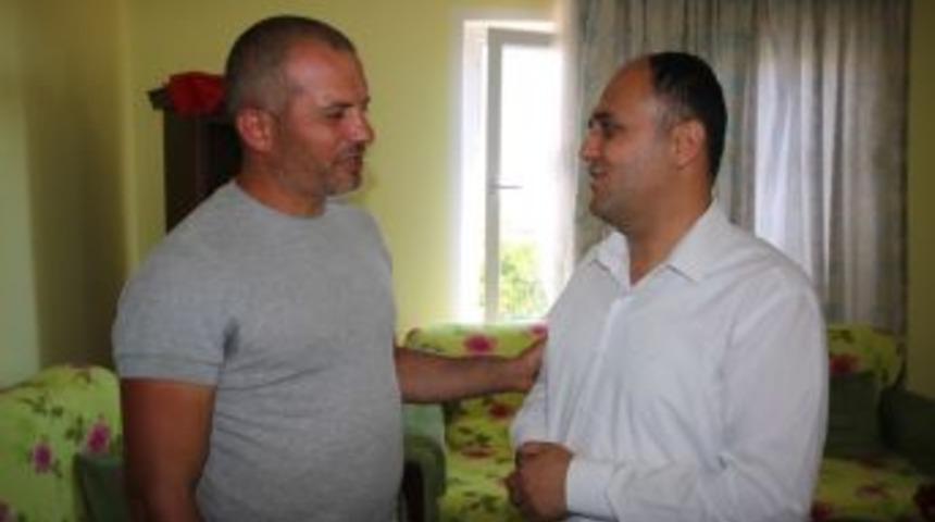 Başkan &Ouml;zaltun&rsquo;dan 15 Temmuz Gazisine Ziyaret