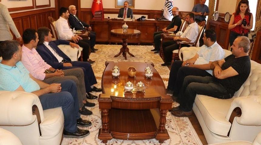 Mgtc&rsquo;den Vali Kaban&rsquo;a Hayırlı Olsun Ziyaretti