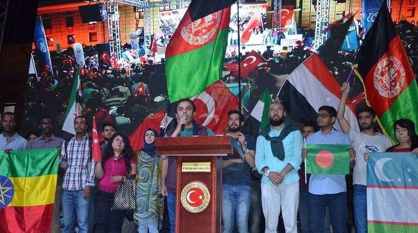 Uluslararası &Ouml;ğrenciler 15 Temmuz İ&ccedil;in Yine Meydanlara &Ccedil;ıkacak