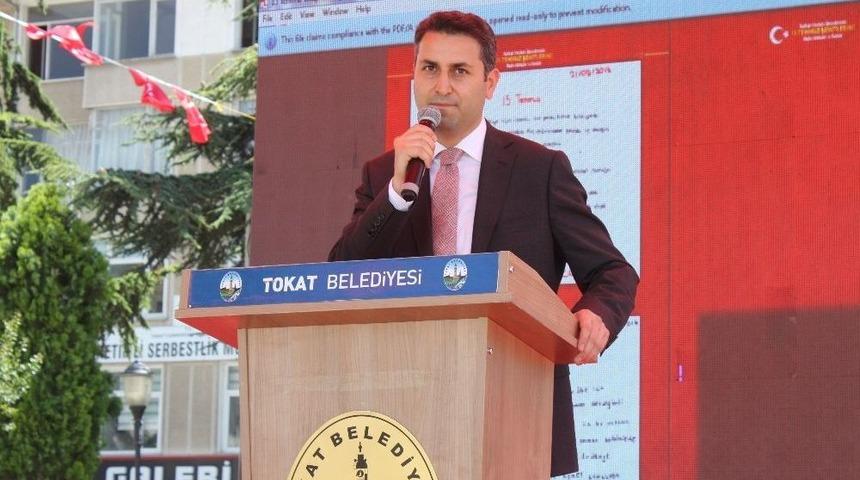 Tokat&rsquo;ta &Ouml;ğrencilerden 15 Temmuz Şehitlerine Mektup