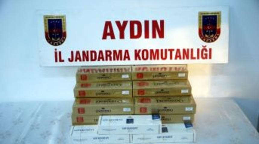 Ka&ccedil;ak Sigaraları Otob&uuml;ste Taşıdı