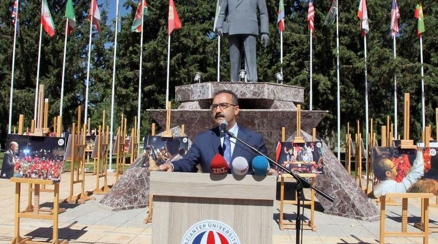 Ga&uuml;n&rsquo;de 15 Temmuz Şehitleri Anıldı