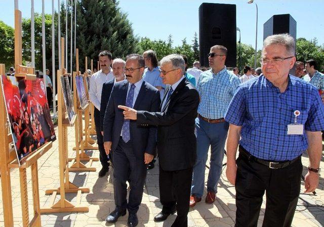 Ga&uuml;n&rsquo;de 15 Temmuz Şehitleri Anıldı 2