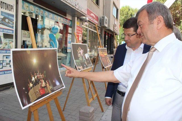 Kaymakamlar İha’nın 15 Temmuz Sergisini Gezdi