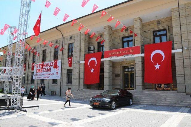 Eskişehir&rsquo;de 15 Temmuz Hazırlıkları 2