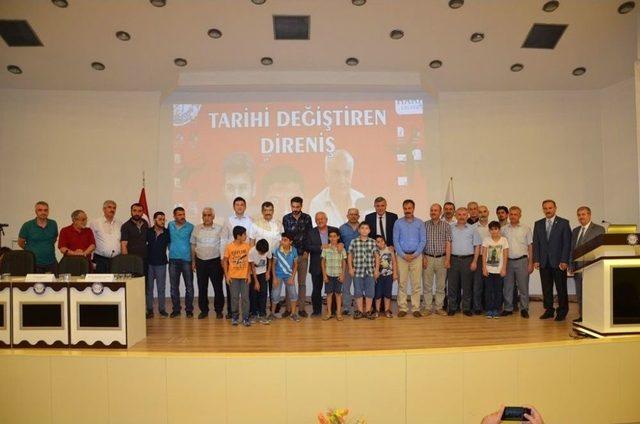 Harran &Uuml;niversitesinde Tarihi Değiştiren Kutlu Direniş Paneli 2