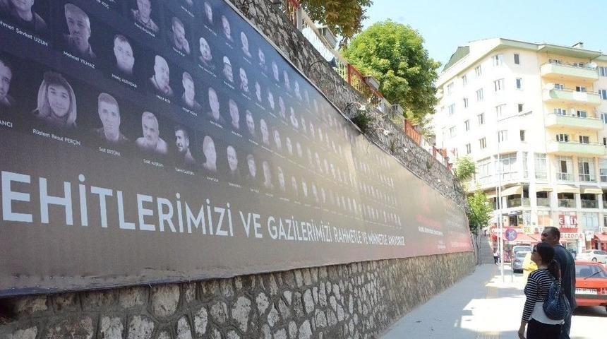 15 Temmuz Şehitlerinin İsimleri Yaşatılıyor