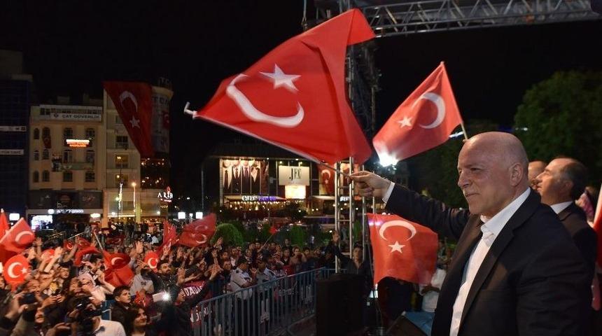 Başkan Sekmen&rsquo;den 15 Temmuz Demokrasi Ve Milli Birlik G&uuml;n&uuml; Mesajı