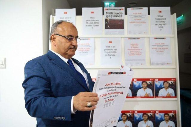 Fetö Darbe Girişimi Dünya Meydanlarında 6 Dilde Anlatılacak