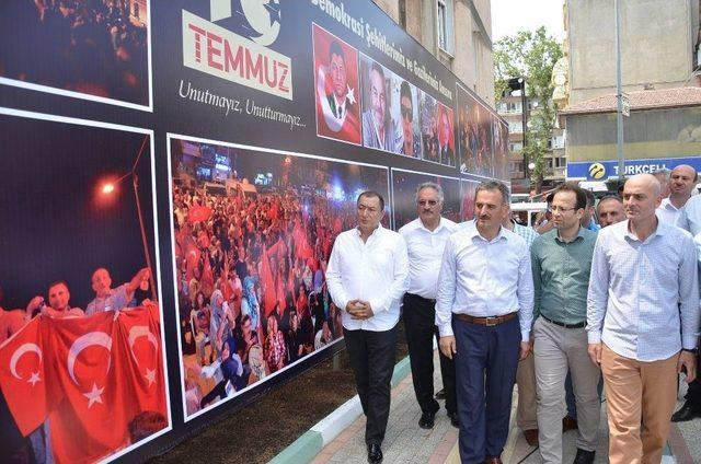 Gemlik’te 15 Temmuz Fotoğraf Sergisi