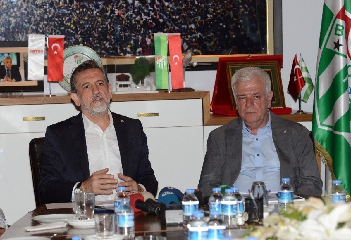 Btso&rsquo;dan Bursaspor&rsquo;a 20 Bin Kombine Desteği