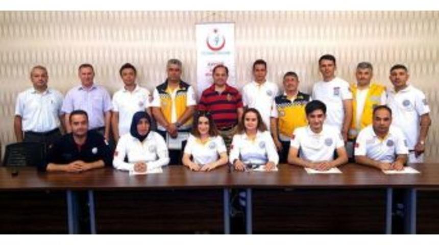 112 Ekiplerine Teşekk&uuml;r Belgeleri Verildi