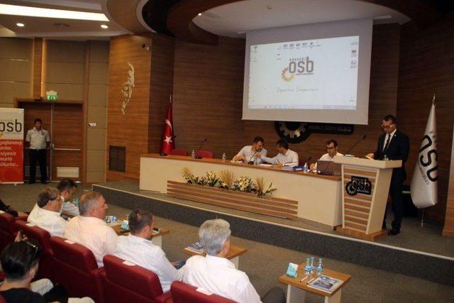 Kayseri Osb’de Açık Teklif Usulü İhale Yapıldı