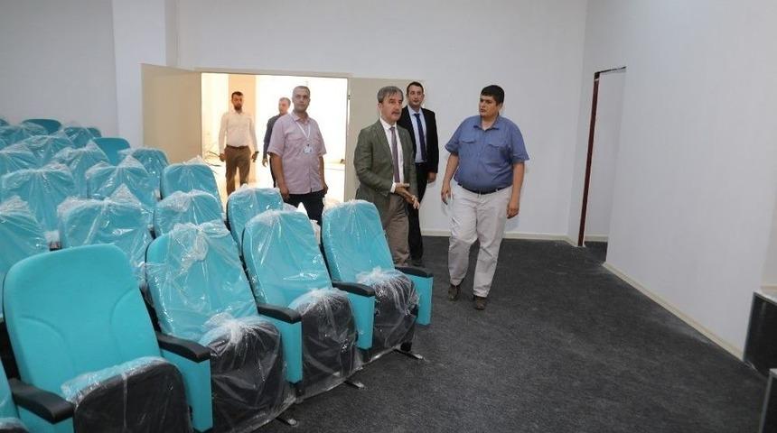 Başkan Şirin, Mabem Konferans Salonu&rsquo;nu İnceledi