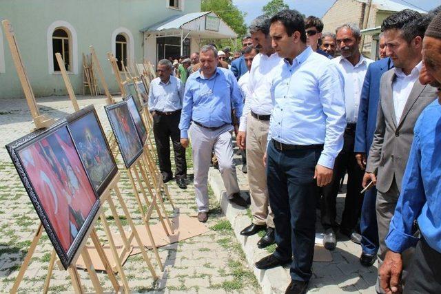Çaldıran’da ‘15 Temmuz’ Konulu Fotoğraf Sergisi 1
