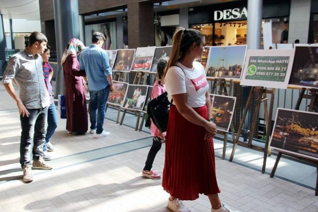 İha&rsquo;nın &rsquo;15 Temmuz Destanı&rsquo; Fotoğraf Sergisi Kayseri&rsquo;de A&ccedil;ıldı