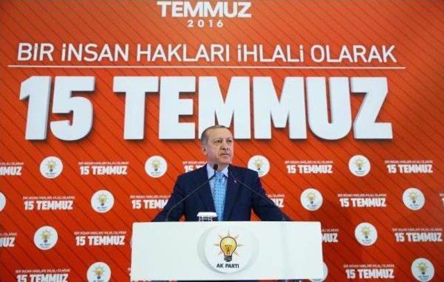 Cumhurbaşkanı Erdoğan: Utanmadan 'amerika, Müsaade Ederse Türkiye'ye Giderim' Diyor; Sende O Yürek Var Mı? / Fotoğraflar