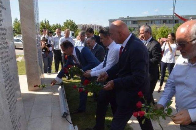 Pa&uuml; de 15 Temmuz Anıtı A&ccedil;ıldı 1