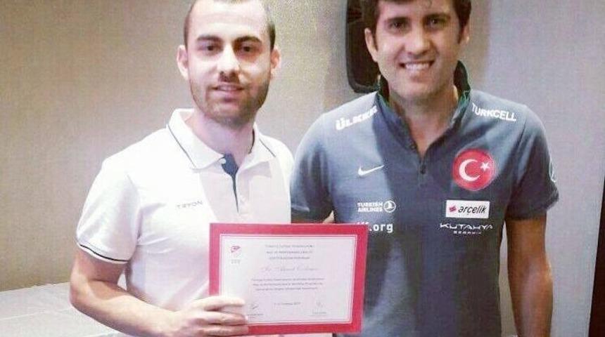 Malatyalı Antren&ouml;r T&uuml;rkiye&rsquo;de Bu Belgeyi Alan 46. Antren&ouml;r Oldu