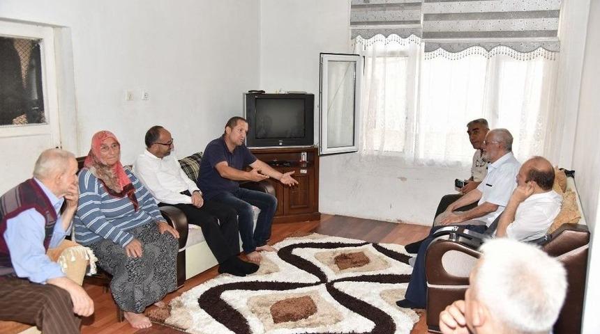 Başkan &Uuml;z&uuml;lmez&rsquo;den 15 Temmuz Gazilerine Ziyaret