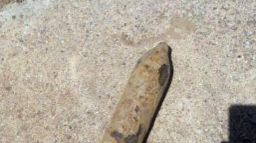 Manisa&rsquo;da Tarlada Top Mermisi Bulundu