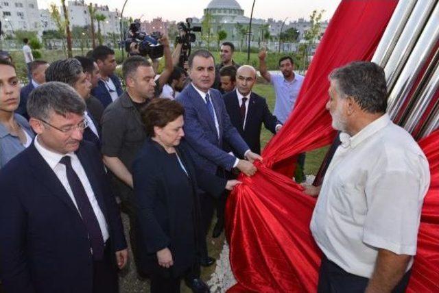 Adana'da 15 Temmuz Şehitler Parkı Açıldı