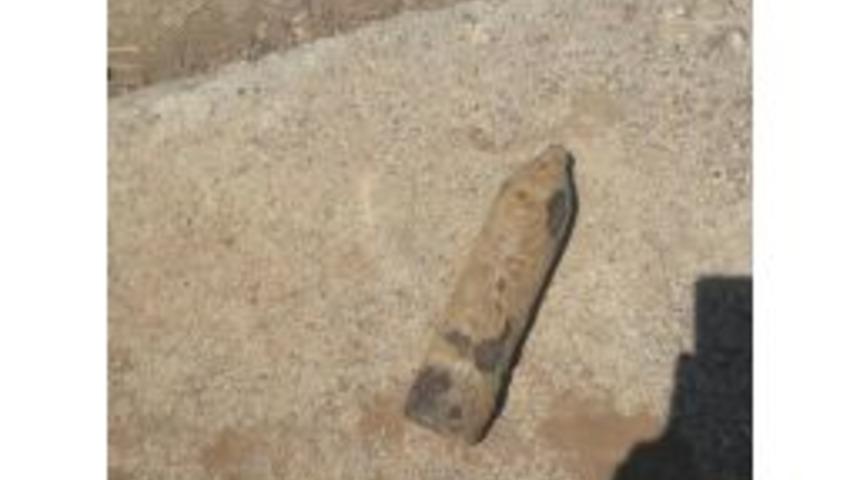 Tarla S&uuml;rerken Top Mermisi Buldu