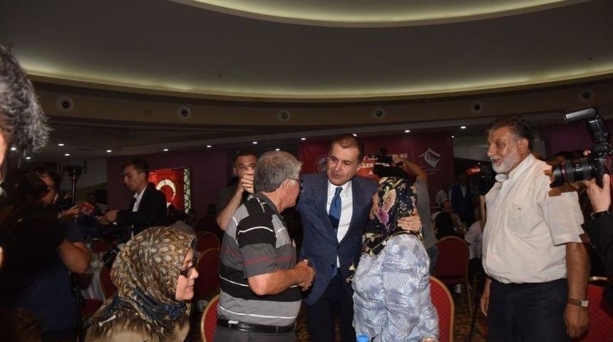 Bakan &Ccedil;elik, Mevlit Yemeğine Katıldı